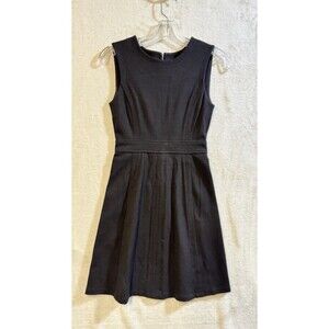 BCBG MAXAZRIA Cambrey Little Black Dress Sleeveless Classic‎ Knee Length Sz. XXS